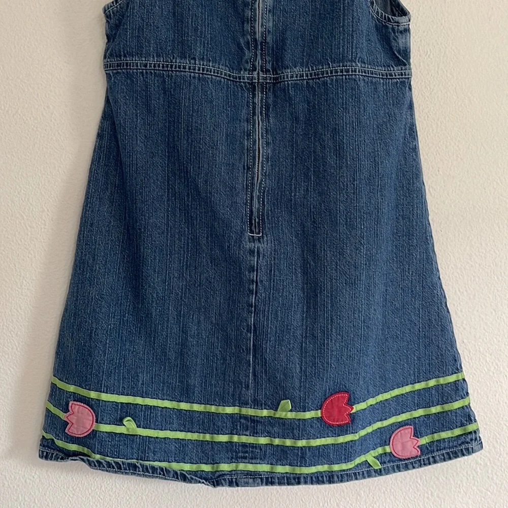 Vintage Gymboree denim tulip jumper size 9